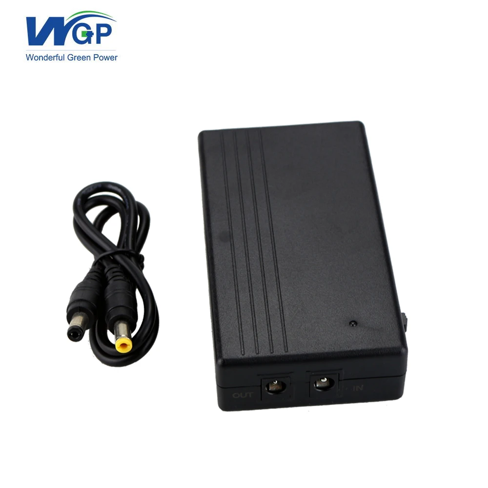 Портативная аккумуляторная батарея ИБП dc мини блок бесперебойного питания 12 В для Телеком wifi маршрутизатор безопасности ip cctv камера