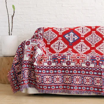 

Southeast Asian Style Sofa Covers Sofa Towel Picnic Cloth Decorative Tapestry Sofa Blanket Bed Blanket Carpet Party Decoration