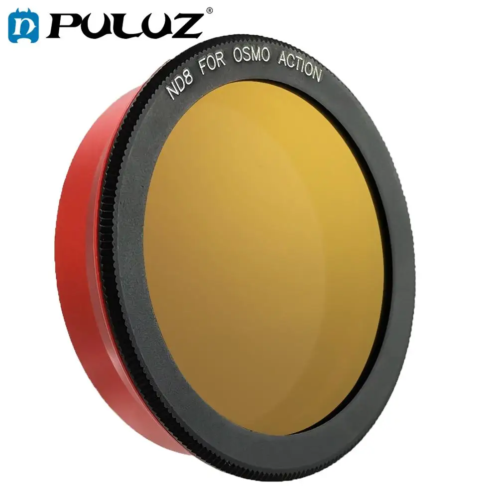 PULUZ ND8/ND16/ND64/ND1000 Camera Lens Filter For DJI Osmo Action Accessories | Электроника