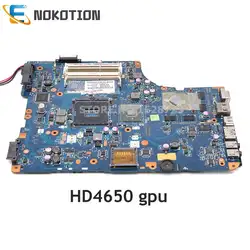 NOKOTION для Toshiba Satellite L500 L505 Материнская плата ноутбука K000092530 NSWAA LA-5322P HM55 HD4650 GPU DDR3 полный тест