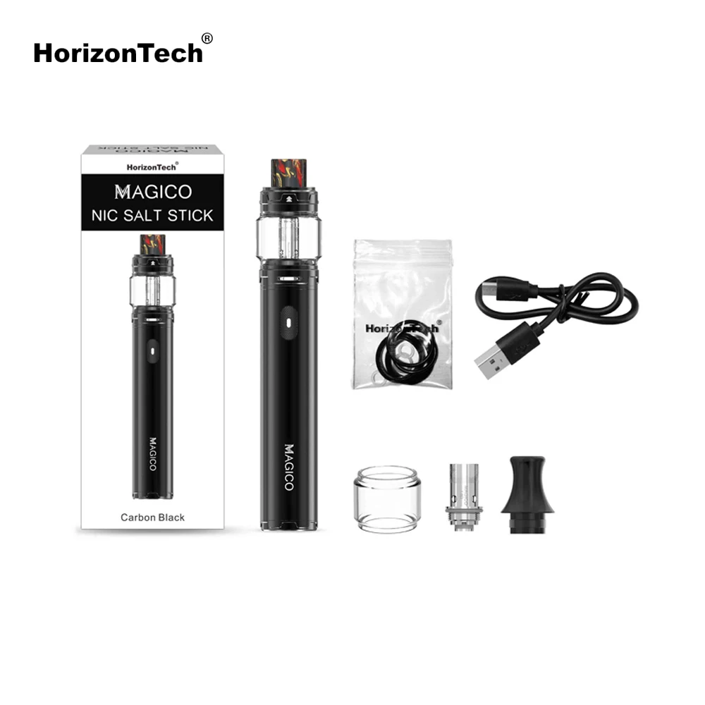 Оригинал HorizonTech Magico Nic солевая ручка Vape с 2000 мАч встроенный аккумулятор 5 мл