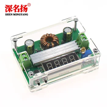 

[Not false standard] 120W 8A DC-DC adjustable step-down module, manual potentiometer, voltage and current display