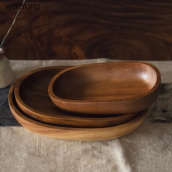 

Direct marketing creative wedding camphor wood large medium and small oval flat fruit salad candy biscuits n snack melon box