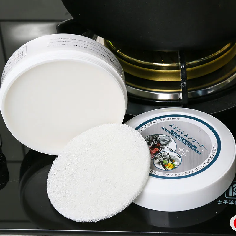 300g! Микрон Полировочная паста из нержавеющей стали абразивный очиститель для черной грязи на нижней части горшка шлифовальный крем притирка