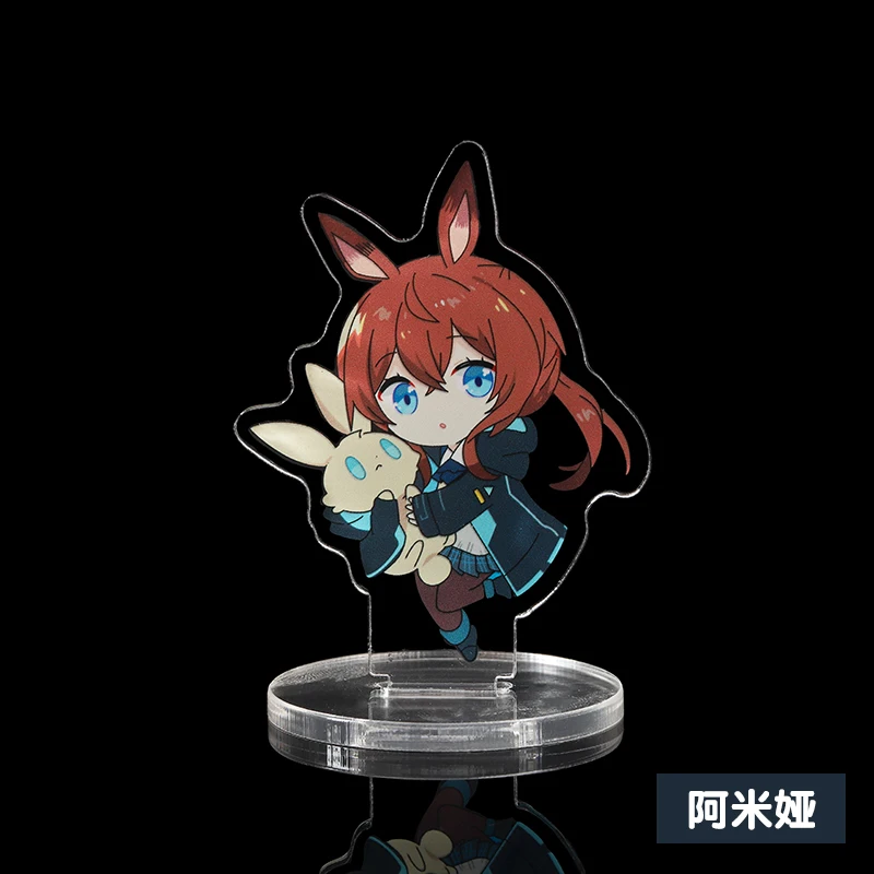 

Arknights Eyjafjalla Hoshiguma Amiya Angelina BL Figure Cosplay Acrylic Transparent Stand Model Plate Desk Decor Gift 7.5cm