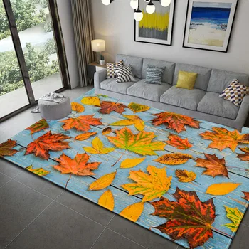 

3D leaves carpet living room bedroom large rugs for living room and bedroom butterfly kids room rugs soft parlor home floor mat