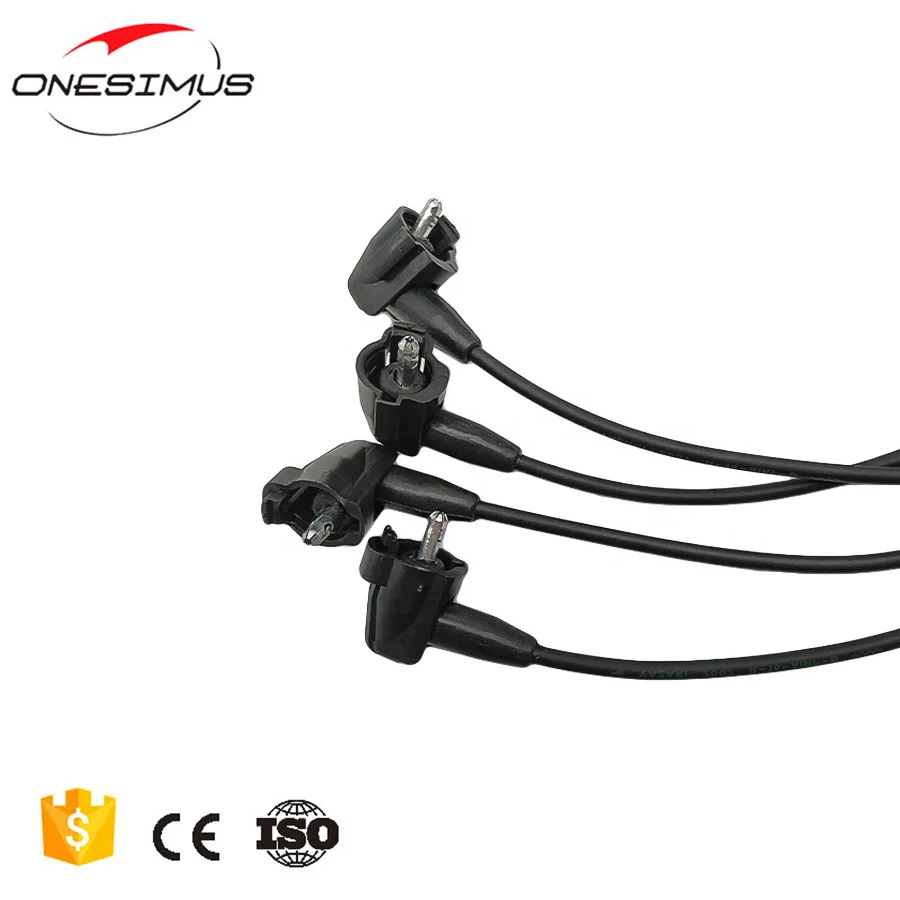 Ignition Cable Kit Ignition System Wire (RC-TE105 ) 90919-22389 for Engine 3SFE 4SFE 4AFE 5AFE 7AFE SR40 SR50 SX100 Corolla