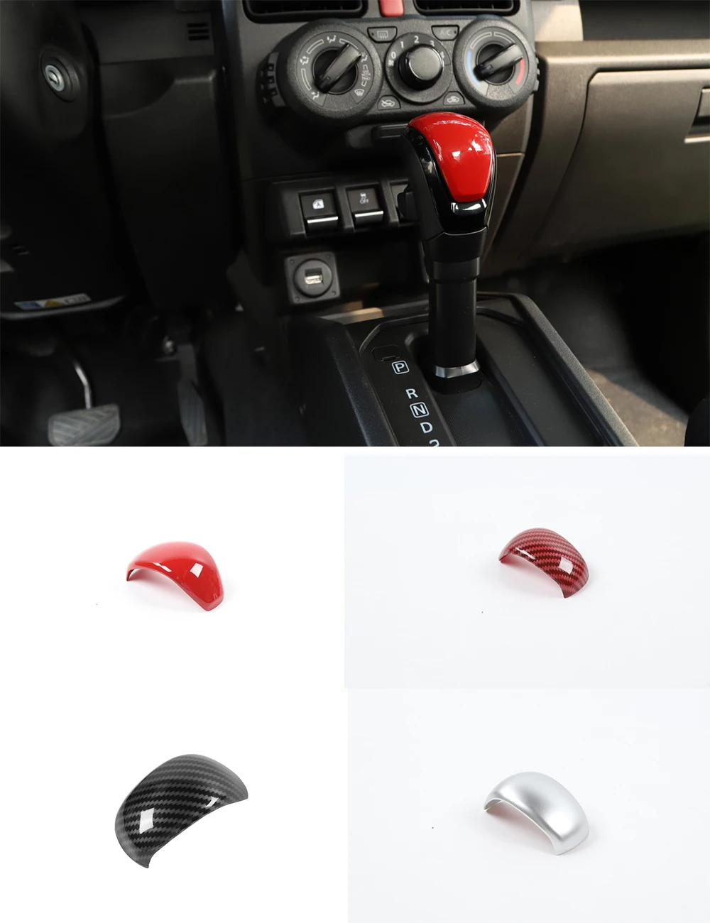 Jimny ABS Car Gear Knob Cover Trims Interior Decorative for 2019-2020 | Автомобили и мотоциклы