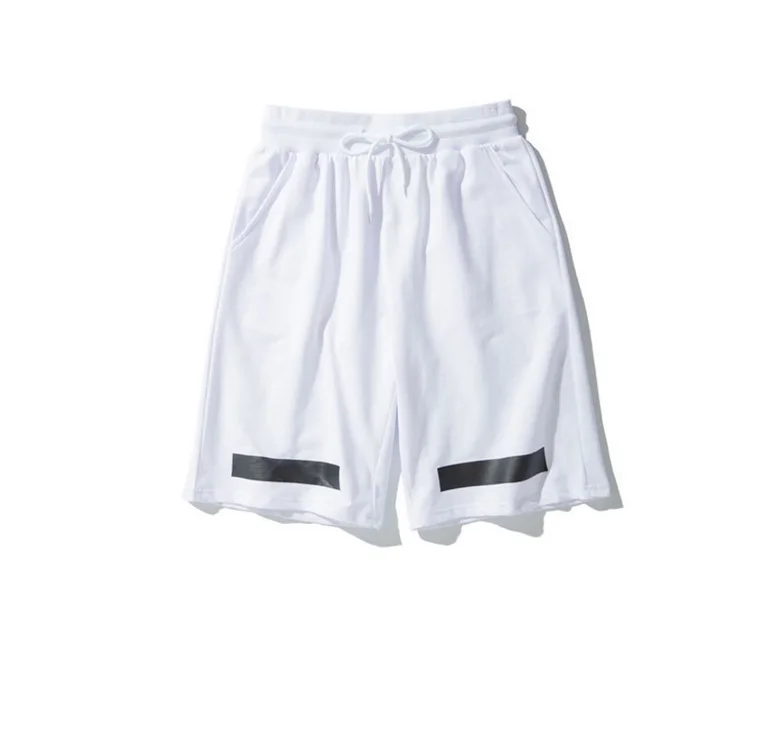 OFF-WHITE новые шорты религиозные диагональные полосы мужские свободные шорты