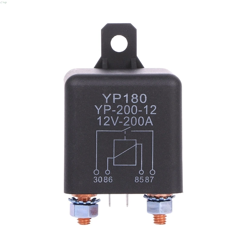 

12V DC 200A High Power Car Relay Truck Motor Continuous Type Automotive Switch