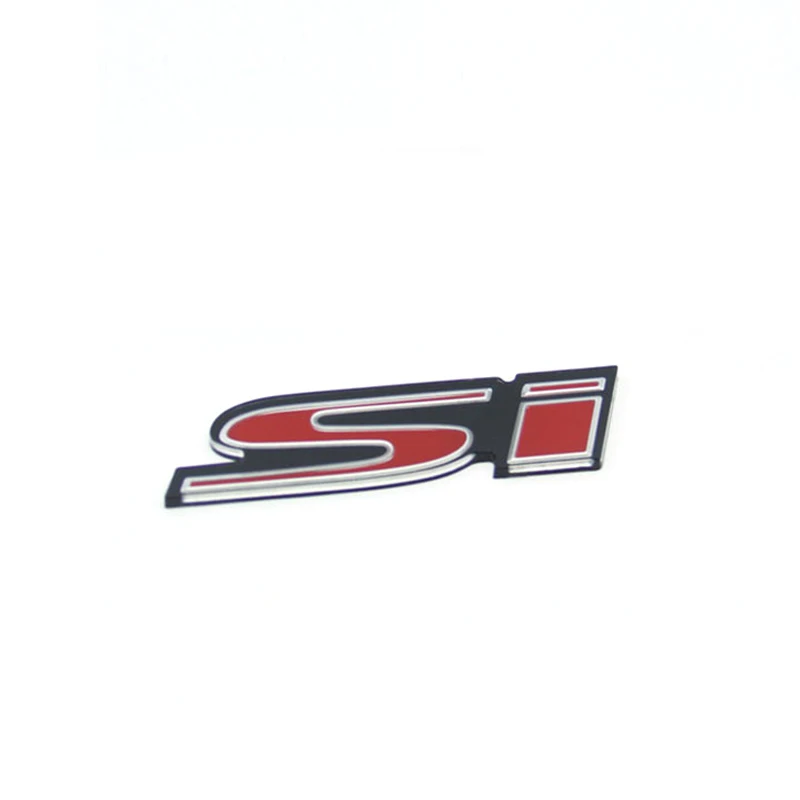 СВЕТОДИОДНЫЙ ЭМБЛЕМА на переднюю решетку для Honda Si Civic Coupe Fit Spirior CRZ Accord City Jazz Jade PMMA боковой Стикер для внешнего автомобиля-Стайлинг