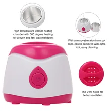 Профессиональный воск Нагреватель Мини Спа Ручной Эпилятор ноги парафиновый воск тела депилятор инструмент для удаления волос