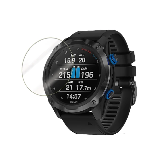 GARMIN Descent mk1【ハイドロゲルフィルム2枚組】お ちらばっ