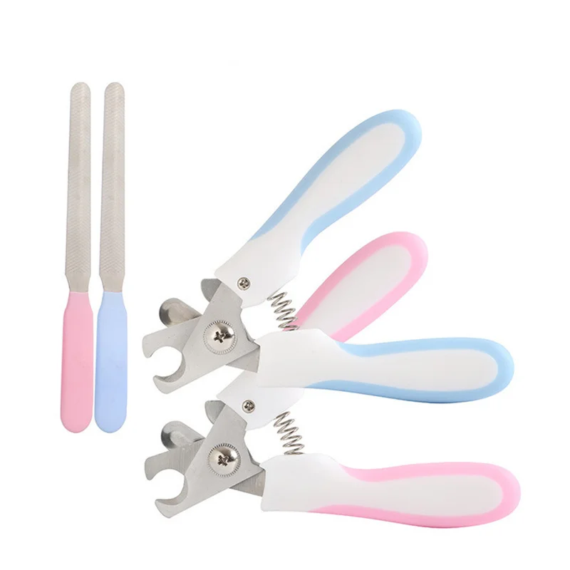 Pet Grooming Tools Stainless Steel Nail Clippers Dogs Cats Nail Scissor Cutter Puppy Kitten Grooming Grinder pet nail clipper pet nail grinder