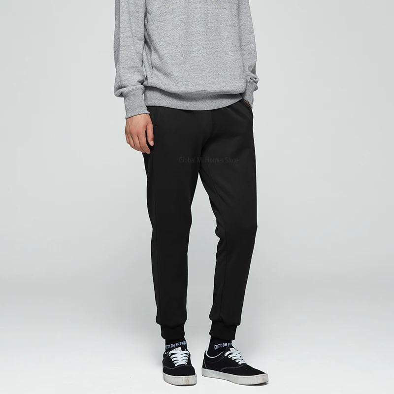 Billig Xiaomi Mijia wasser abweisend anti statische fleece stricken hosen hosen fleece strahl fuß close up version mode warme sport männer