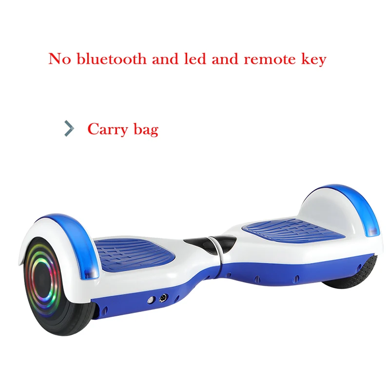 Blue n bag Ховерборды, самобалансирующийся гироскут, Электрический скутер, скейтборд Oxboard, Электрический Ховерборд, 6,5 дюймов, два колеса, Ховерборд - Цвет: Blue n bag