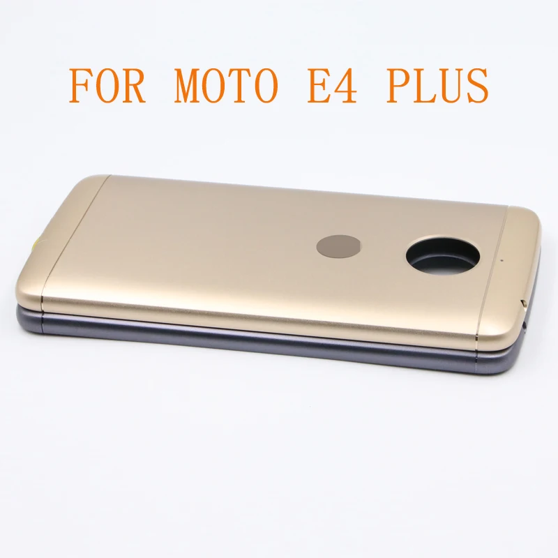 Высокое качество для Moto E4 Plus Задняя крышка батареи чехол Задняя Дверь Корпус чехол Замена для Motorola E4 Plus