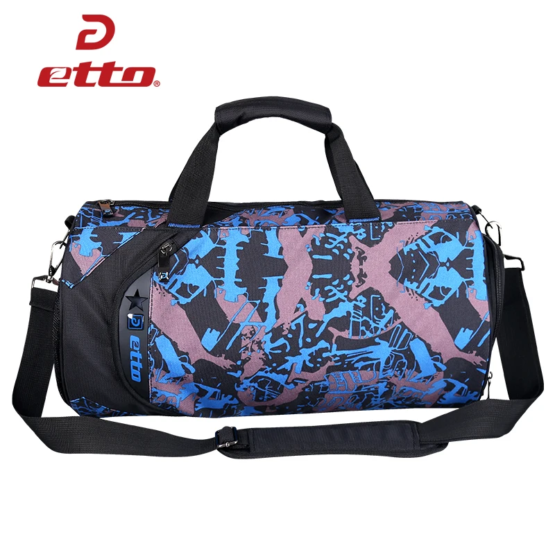  Etto Waterproof Gym Bag Fitness Training Sports Bag Portable Shoulder Travel Bag Independent Shoes  - 32776351812