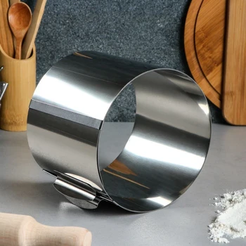 

Form for baking and laying out with adjustment of the "Circle" size, D-16-30, H-14 cm