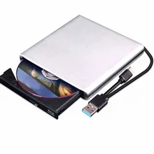 Unidad de Dvd Bluray 3D externa, USB 3,0 Typc C portátil Bluray Dvd Cd quemador óptico para Os Windows 7 8 10 Imac