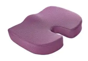 purple 50 шт. с медленным восстановлением формы U-Форма пены памяти средства ухода за кожей Шеи кресло, автомобильное сиденье бедра подушка для сидения, подушка для копчик Защитная Прокладка студенческим пакетом office стул подарок - Цвет: purple