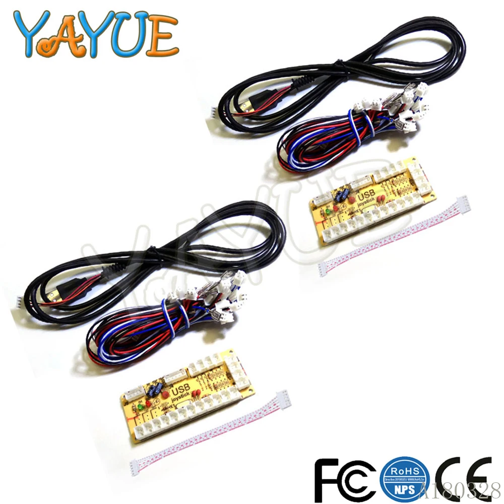 DIY аркадная игра Zero Delay USB энкодер для ПК джойстик SANWA и кнопка борьбы контроллер