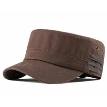 Новая свободная военная шляпа для женщин и мужчин, армейские кадетские головные уборы, хлопковая Регулируемая плоская шляпа для джунглей, плоская шапка на молнии