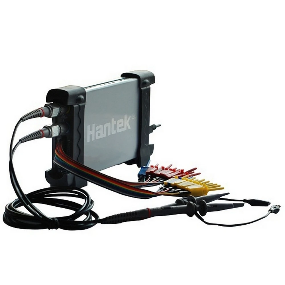 

Original Hantek 6022BL PC USB Oscilloscope Handheld 2 Digital Channels 20MHz Bandwidth 48MSa/s Sample Rate 16CH Logic Analyzer