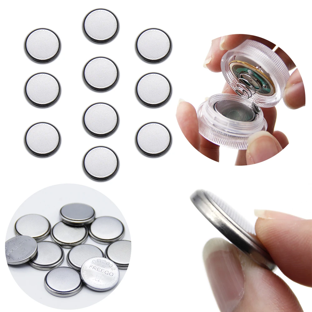 David accessories 10 шт./лот 20 мм батарейки таблеточного типа монетки 3В литий Батарея DIY часами дистанционным Управление калькулятор, 10Yc7640