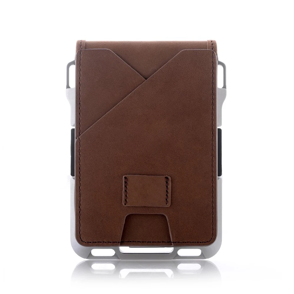 Men Wallet Credit-Card-Holder Business Practical Metal Aluminium Money-Bag Rfid Bank