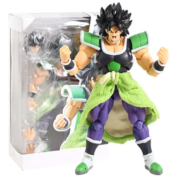 

New Anime Dragon Balls Two Heads Can Be Changed BROLY Super Modeling Super Action BROLY Action Figure Collect Toy And Gift