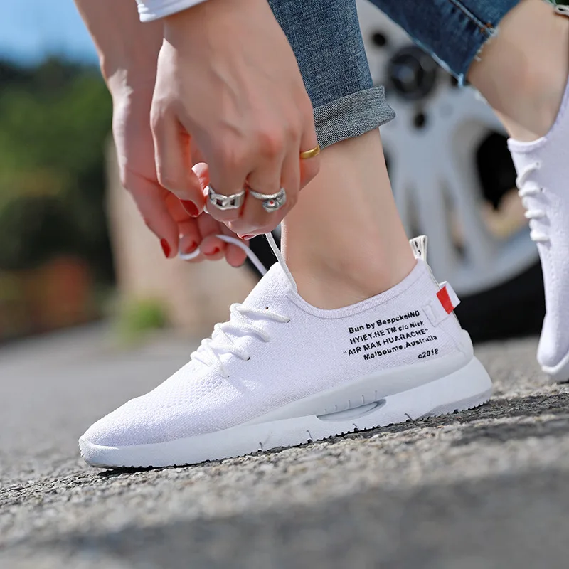 

INS Super Fire WOMEN'S Shoes 19 Spring And Autumn New Style Dad Shoes Three Generations Fly Netting Red Versatile Women's Europe