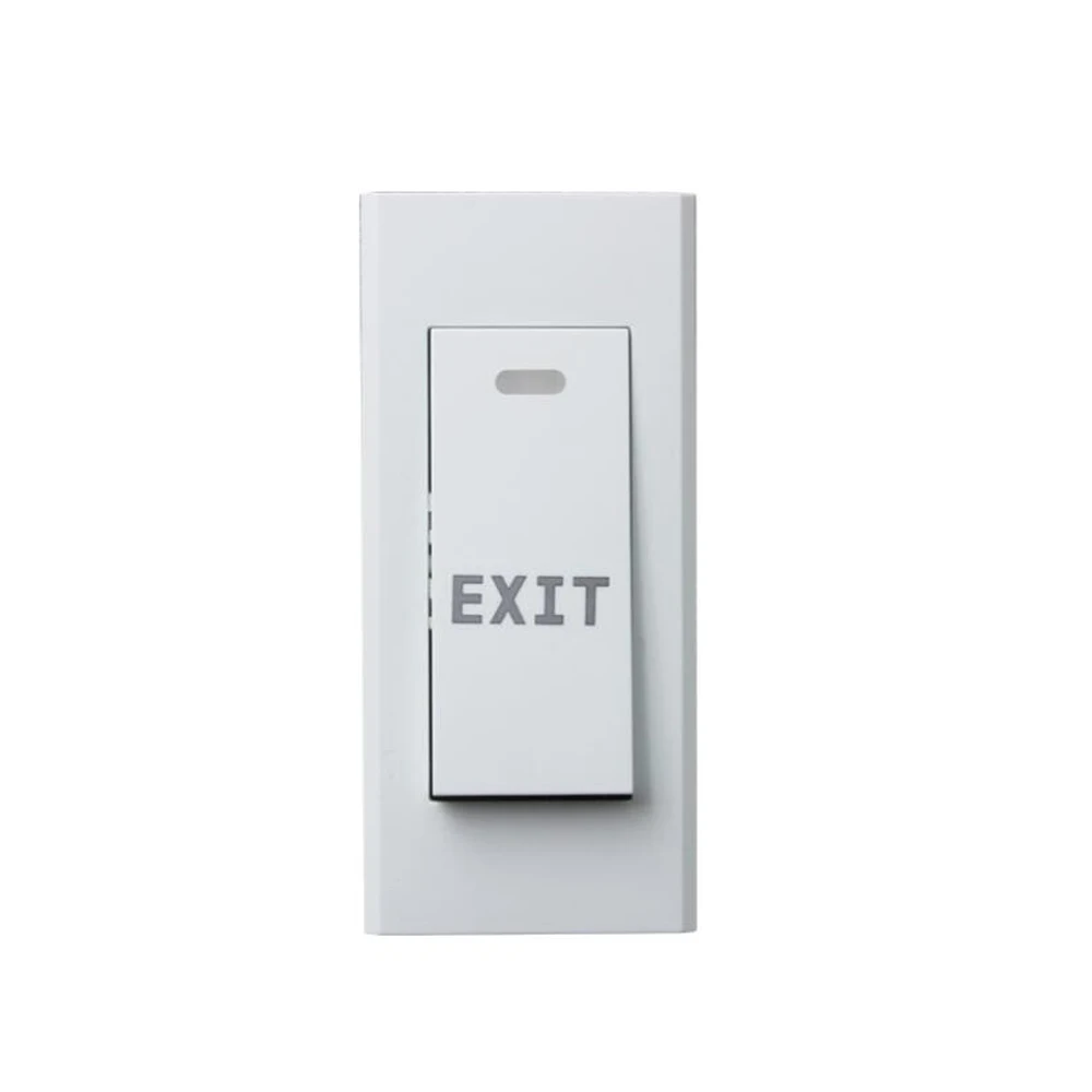 NO/NC/COM Narrow Exit Button Wall Mount Exit Button Push Door Release Exit Button Switch For Electric Access Control System M3D images - 6