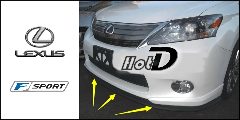 Дефлектор для губ NOVOVISU Lexus HS 250h / F 2009 ~ 2015 передний спойлер юбка тюнинга Veiw/комплект
