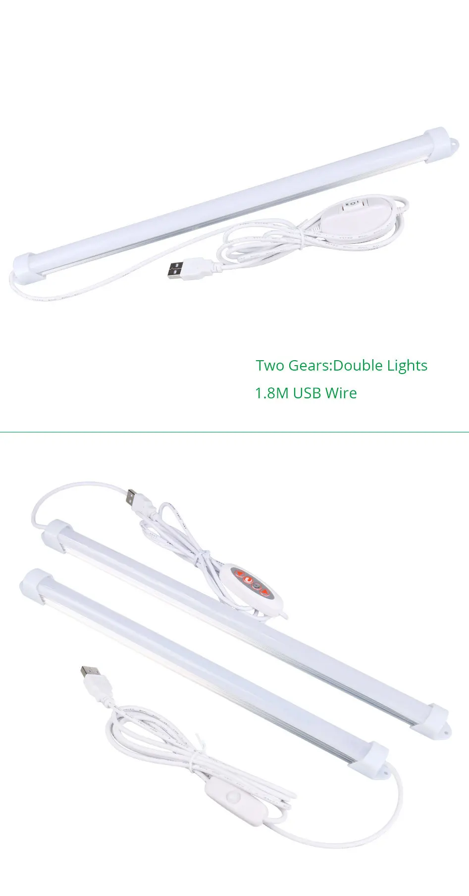 USB 5V Led Strip Light Bar Cabinet Lights Kitchen Closet Puck Cupboard Furniture Shelf Wardrobe Lamp Switch Desktop Lighting (7)