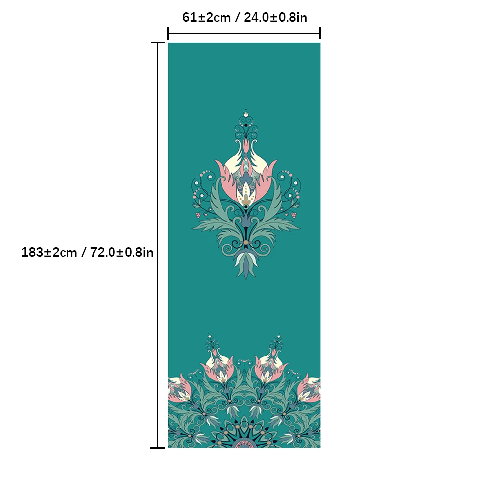 Yoga Mat Towel 183*61cm Printed Non slip