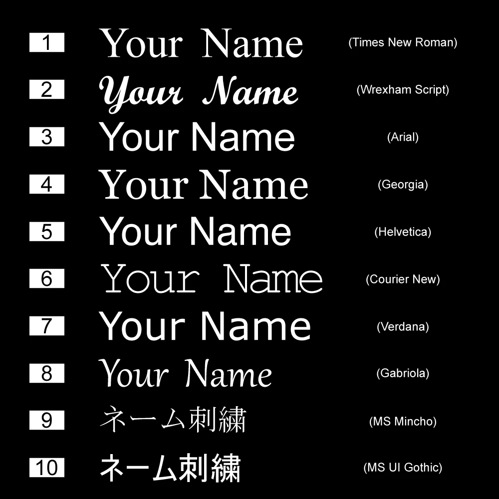 定制字体  新