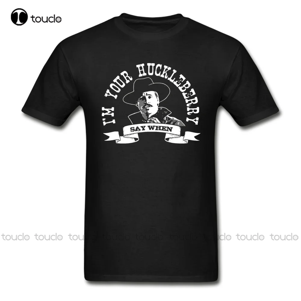 Я ваш Huckleberry скажем когда Классическая Западная ковбойская пародия рубашка