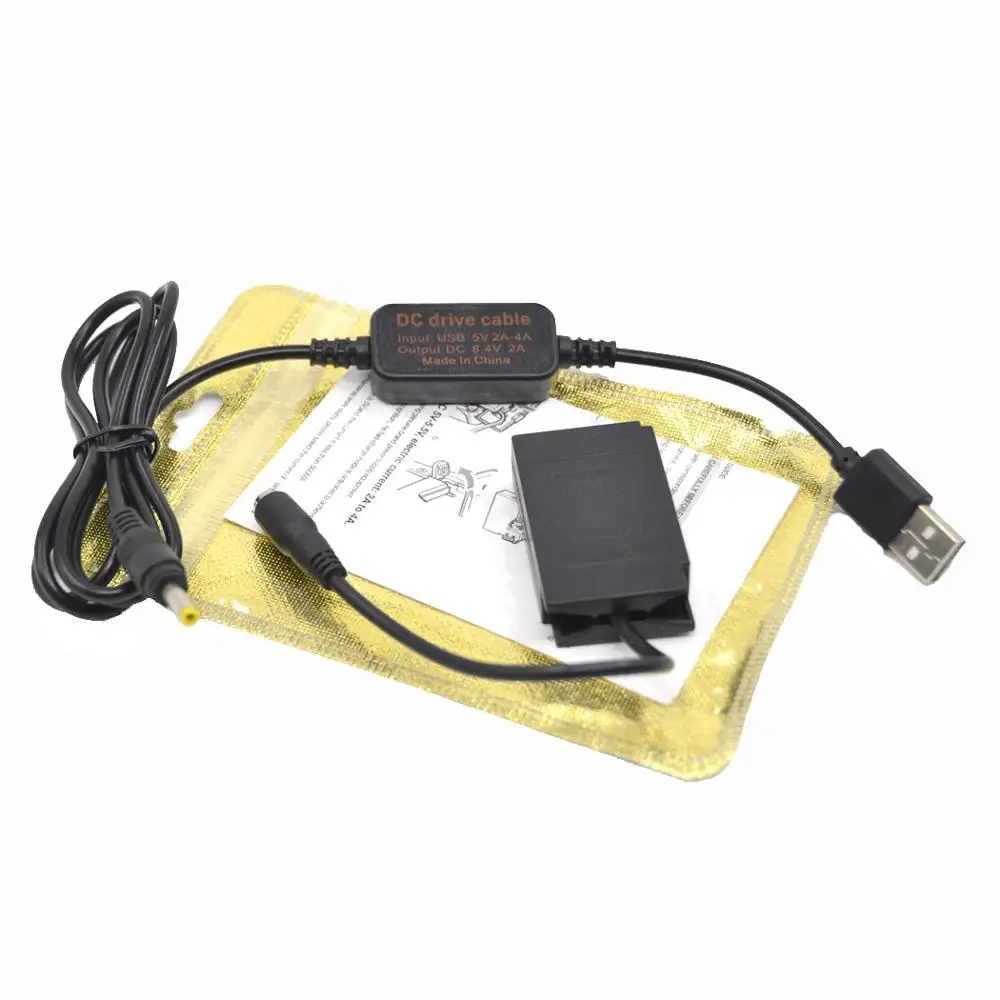EH5A Mobile Power Bank Charger USB Cable EN EL20 Dummy Battery EP-5C DC Coupler Nikon 1J1 1J2 1J3 1S1 1AW1 1V3 P1000 Camera