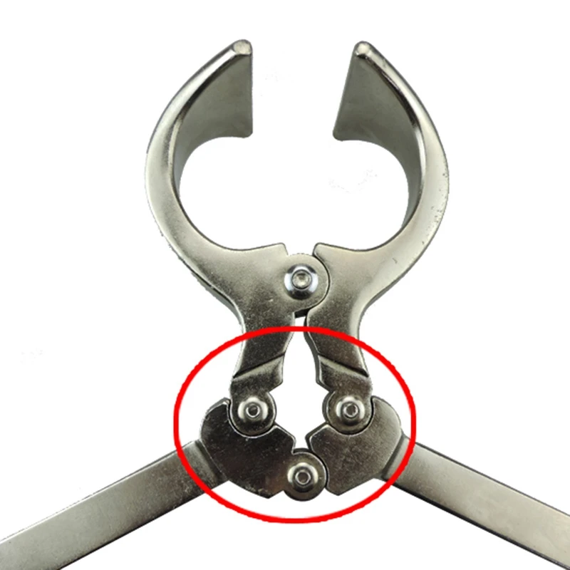 1 Pcs Stainless Steel Cattle Castration Pliers Bloodless Castration Castrated Male Animals Castration Weather Pliers Castration
