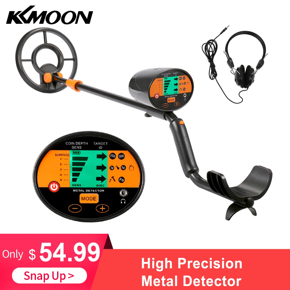 

KKMOON Metal Detector Underground High Precision Professional Gold Detector Metal Detector With Accurate Detecting VS MD-4030
