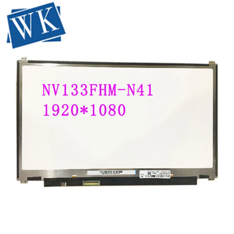 For BOE NV133FHM-N41 NV133FHM N41 LCD Display LED Screen Matrix for Laptop 13.3 30pin FHD 1920X1080