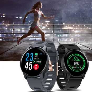 

S08 Men Sport Pedometer Smart Watch Waterproof Fitness Tracker Heart Rate Monitor Women Clock Smartwatch For Android IOS