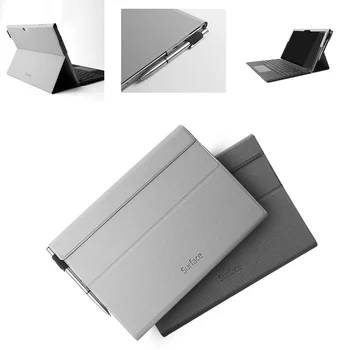 

Dropproof PU Leather Tablet Case Suitable For Surface Pro 7/6/5/4 12.3" PU Leather Cover Flip Stand with Hand Strap Pen Holder