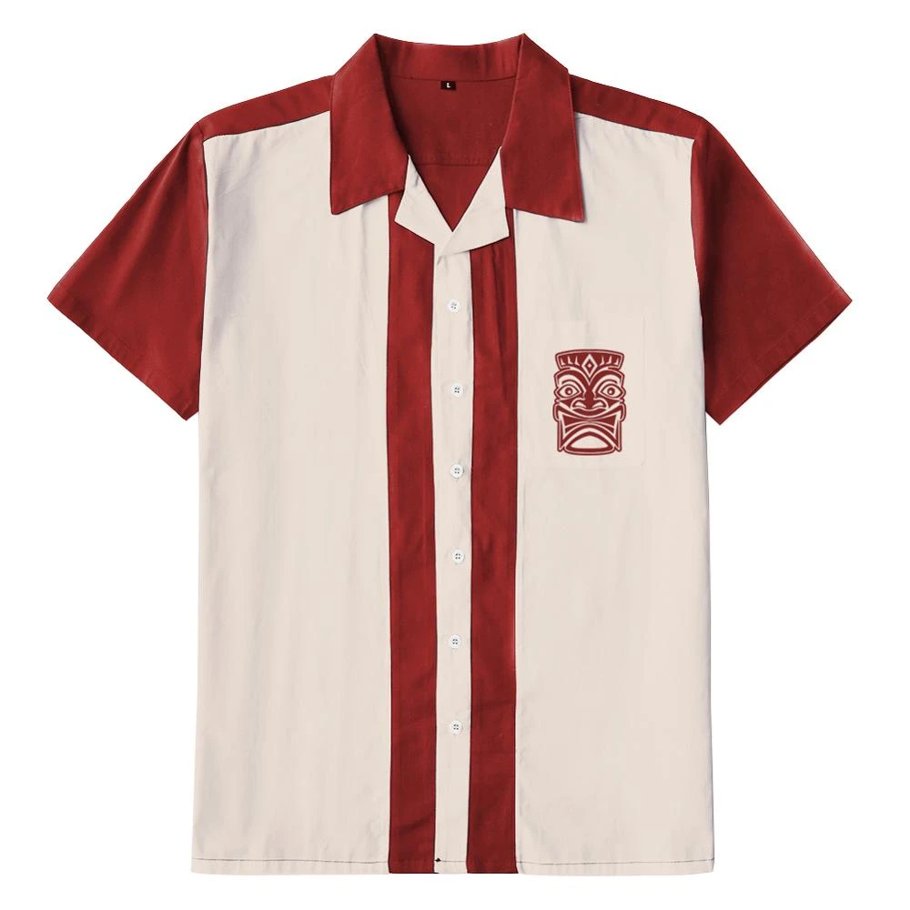 Vintage 1960s Bowling Shirt Retro ...