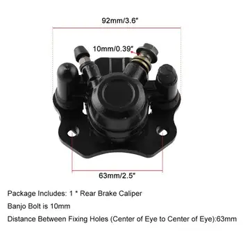 

2019 New Rear Brake Caliper 50Cc 110Cc 125Cc ATV Quad 4 Wheeler Taotao Roketa Coolster Motorcycle Accessories