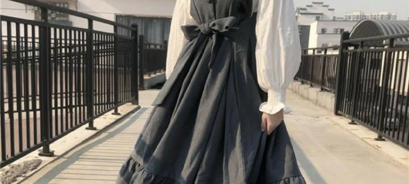 Cosplay&ware Anbenser Sweet Lolita Students Dress Jsk Sling Women Vintage Pink Japanese Harajuku Kawaii Cute Clothing 4xl -Zentai shop online H8ddb8d113e1f4755969a662eeada7663v.jpg