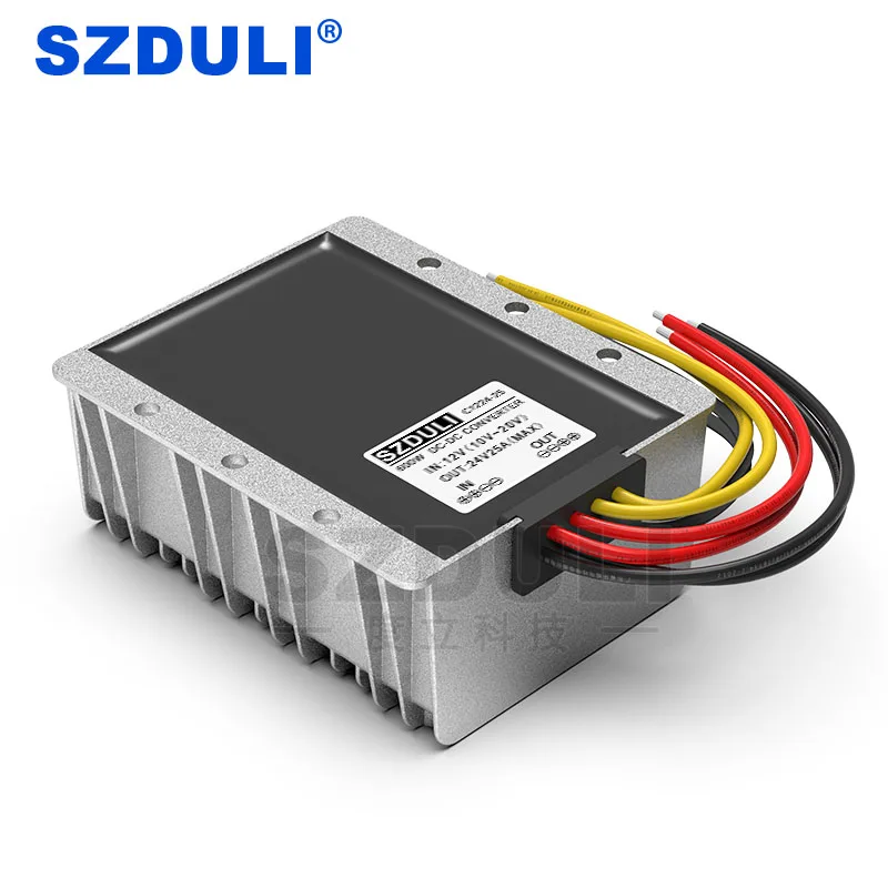 12V to 24V 25A DC Waterproof Voltage Converter IP68 High Quality 10AMP Amplifier | Обустройство дома
