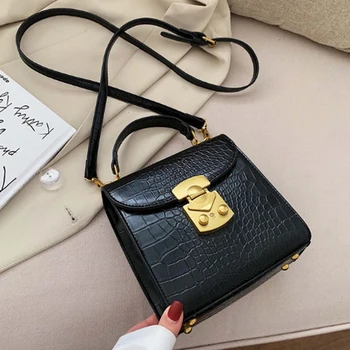 

Retro Crocodile Bag Women's Bag New Fashion Casual And All-around One Shoulder Messenger Bag Crossbody Bags