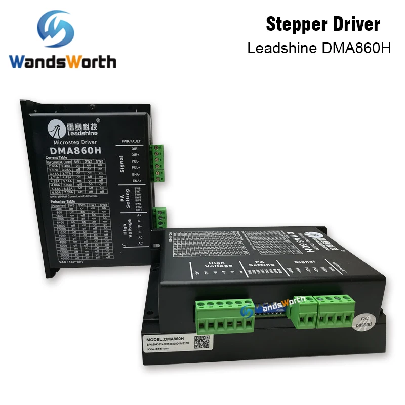 Wandsworth Leadshine 2 Phase Stepper Driver DMA860H 18-80VAC 2.4-7.2A